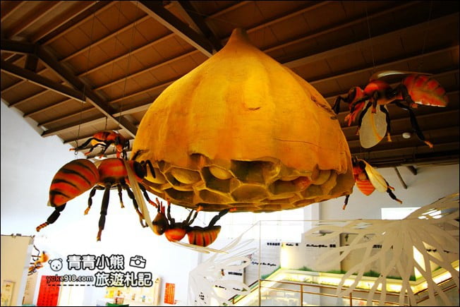 雲林景點》蜜蜂故事館，免門票親子景點，還有可愛的Q版的蜜蜂公仔 @青青小熊＊旅遊札記