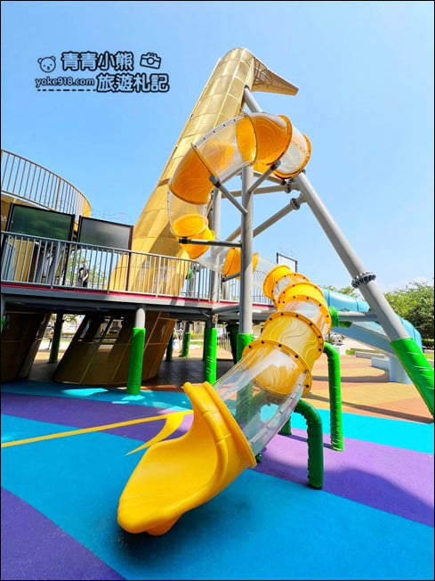 苗栗景點》頭份薩克斯風音樂公園~三層樓旋轉溜滑梯太好玩 @青青小熊*旅遊札記 苗栗景點》頭份薩克斯風音樂公園~三層樓旋轉溜滑梯太好玩 @青青小熊*旅遊札記