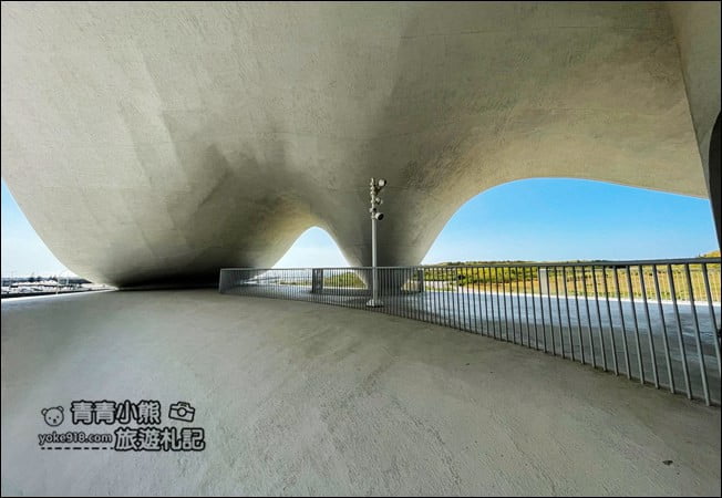 桃園新景點》永安海螺館．永安漁港內的最美建築，桃園最新打卡新地標 @青青小熊＊旅遊札記