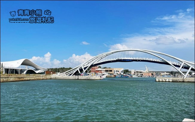 桃園新景點》永安海螺館．永安漁港內的最美建築，桃園最新打卡新地標 @青青小熊＊旅遊札記