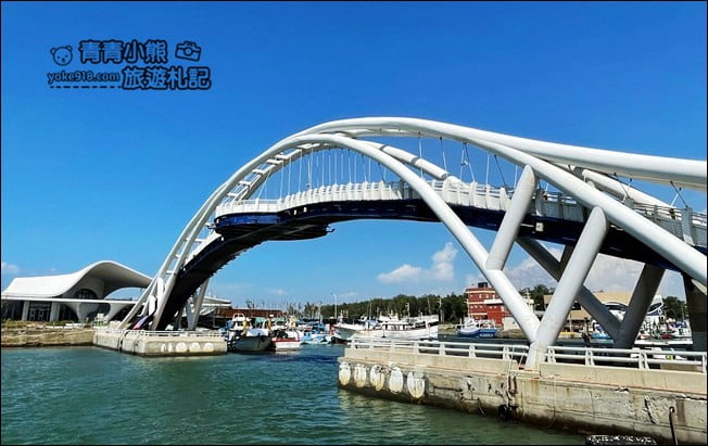 桃園新景點》永安海螺館．永安漁港內的最美建築，桃園最新打卡新地標 @青青小熊＊旅遊札記