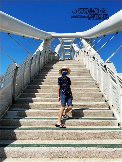 桃園新景點》永安海螺館．永安漁港內的最美建築，桃園最新打卡新地標 @青青小熊＊旅遊札記