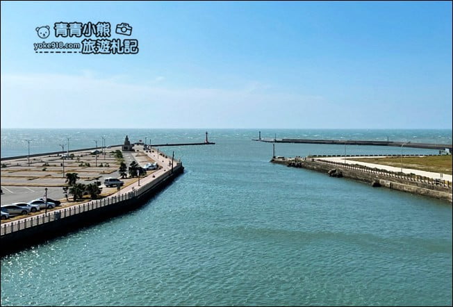 桃園新景點》永安海螺館．永安漁港內的最美建築，桃園最新打卡新地標 @青青小熊＊旅遊札記