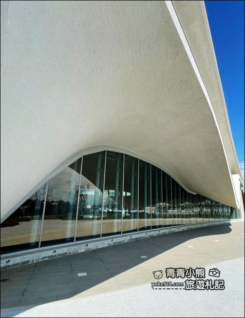 桃園新景點》永安海螺館．永安漁港內的最美建築，桃園最新打卡新地標 @青青小熊＊旅遊札記