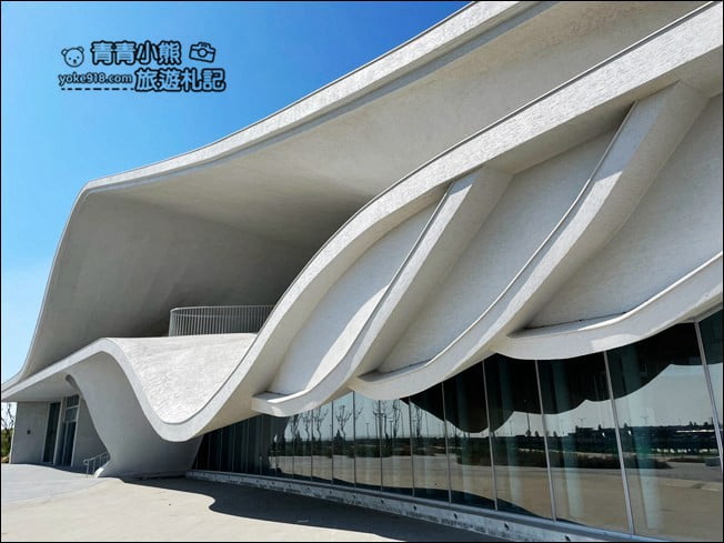 桃園新景點》永安海螺館．永安漁港內的最美建築，桃園最新打卡新地標 @青青小熊＊旅遊札記
