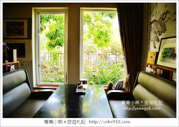 花蓮住宿》花蓮夏慕尼咖啡民宿．隱藏市區的咖啡廳/MV拍攝場景 @青青小熊＊旅遊札記