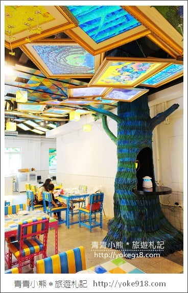 幾米餐廳》故事團團轉．以幾米繪本為主題的幾米品牌概念店(台北華山) @青青小熊＊旅遊札記