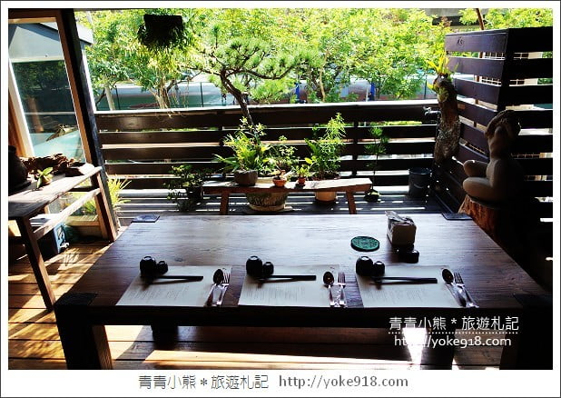 龍潭美食》桃園無菜單蔬食料理．入木三分~充滿禪風的特色無菜單餐廳 @青青小熊＊旅遊札記