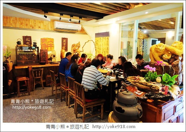 龍潭美食》桃園無菜單蔬食料理．入木三分~充滿禪風的特色無菜單餐廳 @青青小熊＊旅遊札記