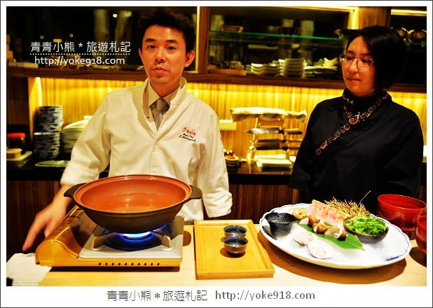 台中美食餐廳》水舞稻葉割烹料理．美味精緻日式料理餐廳 @青青小熊＊旅遊札記