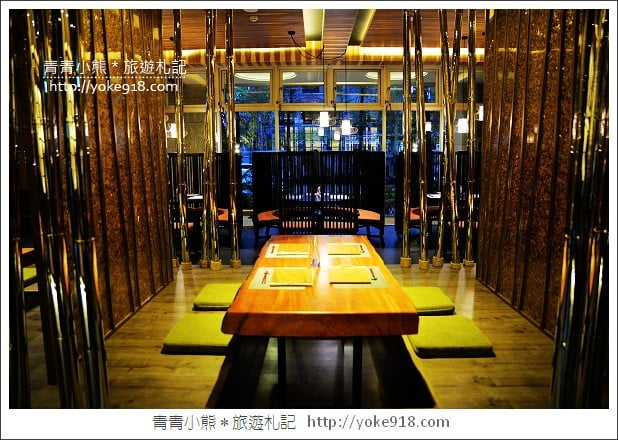 台中美食餐廳》水舞稻葉割烹料理．美味精緻日式料理餐廳 @青青小熊＊旅遊札記
