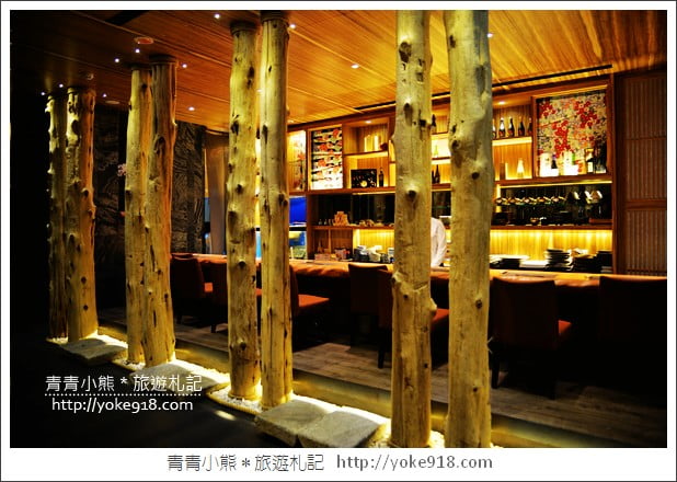 台中美食餐廳》水舞稻葉割烹料理．美味精緻日式料理餐廳 @青青小熊＊旅遊札記