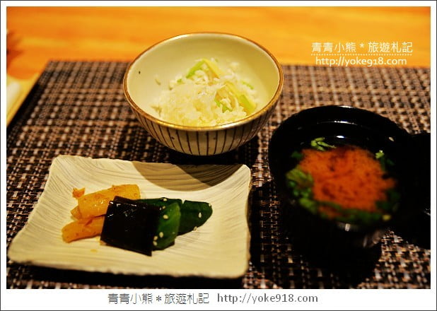 台中美食餐廳》水舞稻葉割烹料理．美味精緻日式料理餐廳 @青青小熊＊旅遊札記