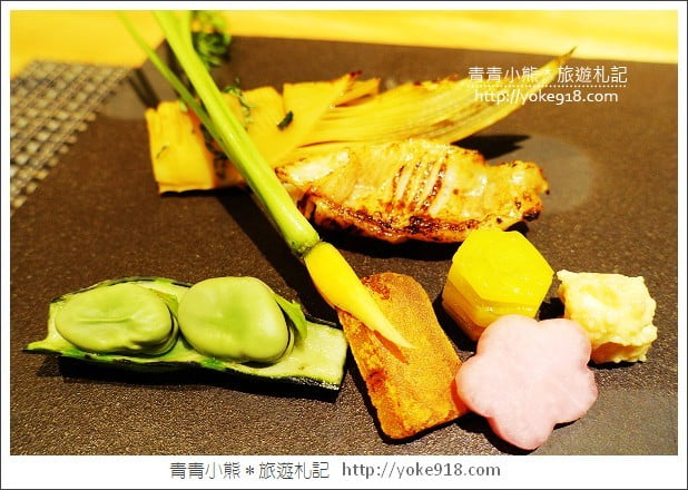 台中美食餐廳》水舞稻葉割烹料理．美味精緻日式料理餐廳 @青青小熊＊旅遊札記