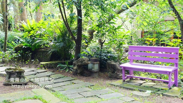 苗栗景點》油桐花坊．隱身於山林中的景觀餐廳~令人放鬆的森林咖啡館 @青青小熊＊旅遊札記