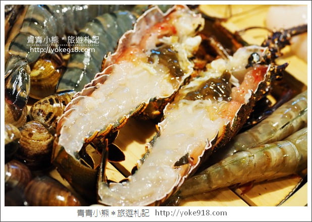 台北火鍋店》上官木桶鍋．巨無霸甜蜜痛風鍋~海鮮控的最愛(敦北店) @青青小熊＊旅遊札記