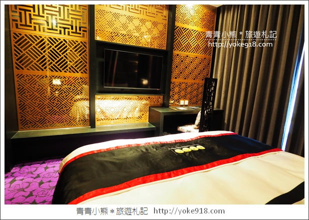 台中Motel住宿推薦》紫禁城MOTEL主題會館．CP值高的奢華住宿 @青青小熊＊旅遊札記