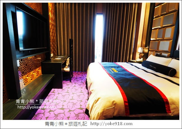台中Motel住宿推薦》紫禁城MOTEL主題會館．CP值高的奢華住宿 @青青小熊＊旅遊札記