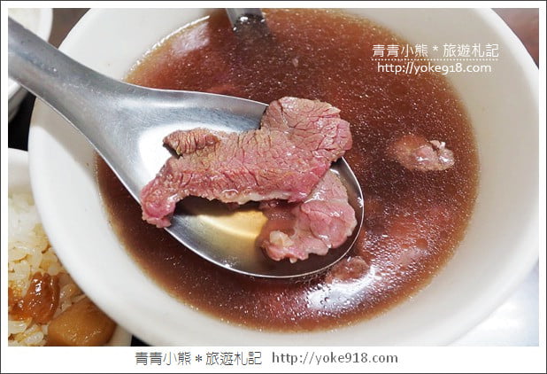 台南牛肉湯推薦》安平文章牛肉湯．在地人推薦必吃人氣美食 @青青小熊＊旅遊札記
