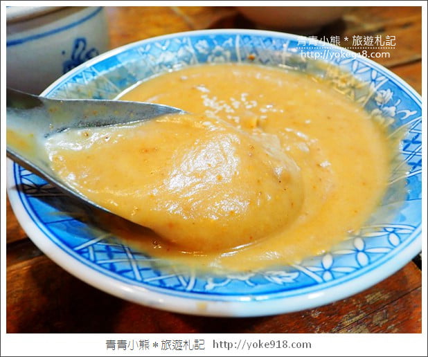 彰化景點》伯公廟口麵線糊.迷你版藍晒圖~復古食堂好有趣 @青青小熊*旅遊札記 彰化景點》伯公廟口麵線糊.迷你版藍晒圖~復古食堂好有趣 @青青小熊*旅遊札記