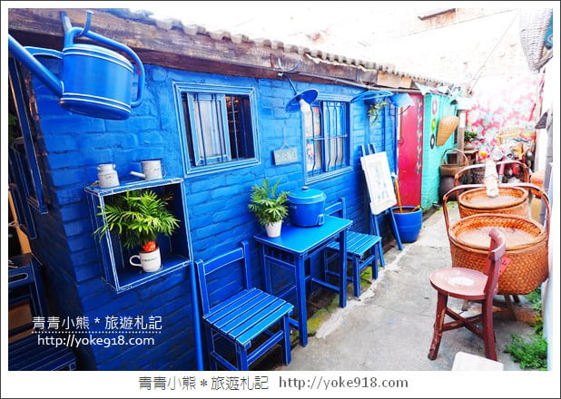 彰化景點》伯公廟口麵線糊.迷你版藍晒圖~復古食堂好有趣 @青青小熊*旅遊札記 彰化景點》伯公廟口麵線糊.迷你版藍晒圖~復古食堂好有趣 @青青小熊*旅遊札記