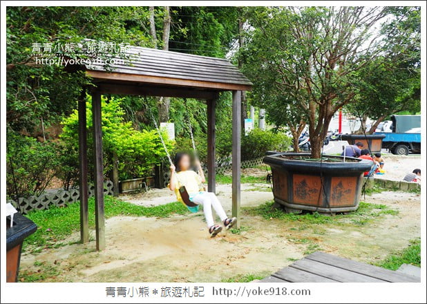 桃園親子景點》大溪花開了休閒農場．沙坑.小火車~親子同遊去 @青青小熊＊旅遊札記