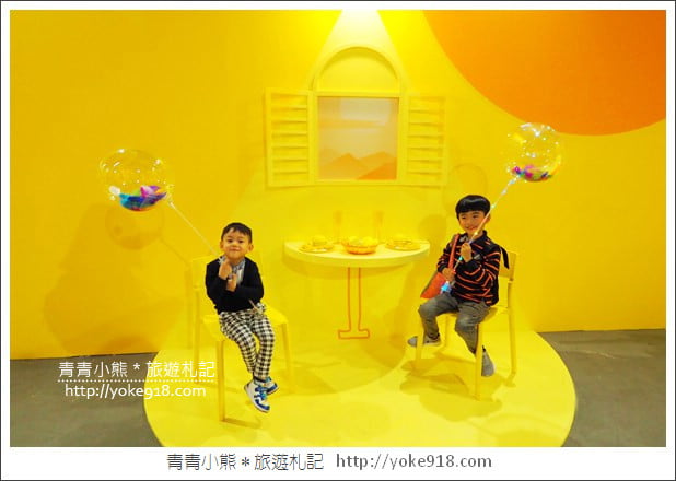 台北色廊展》松山文創園區色廊展Color Gallery．網美必拍打卡點 @青青小熊＊旅遊札記