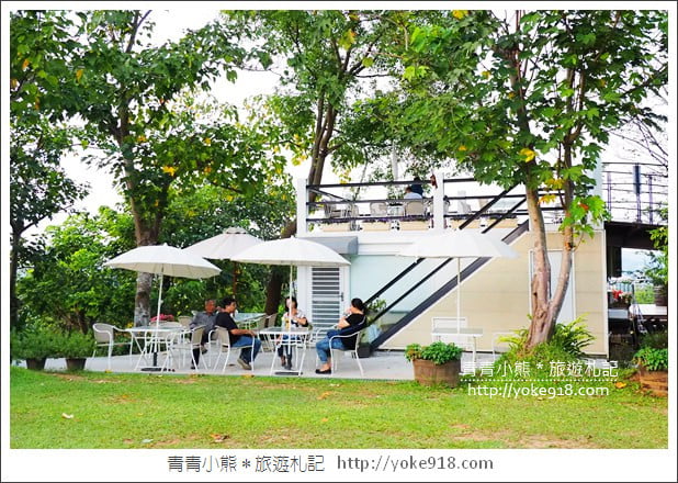 嘉義景點》幸福山丘Happy Hill景觀餐廳．賞桐花必去的美味烘焙坊 @青青小熊＊旅遊札記