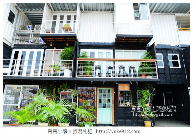 屏東景點》青創聚落．彩虹貨櫃屋市集~彩虹步道拍照去 @青青小熊＊旅遊札記