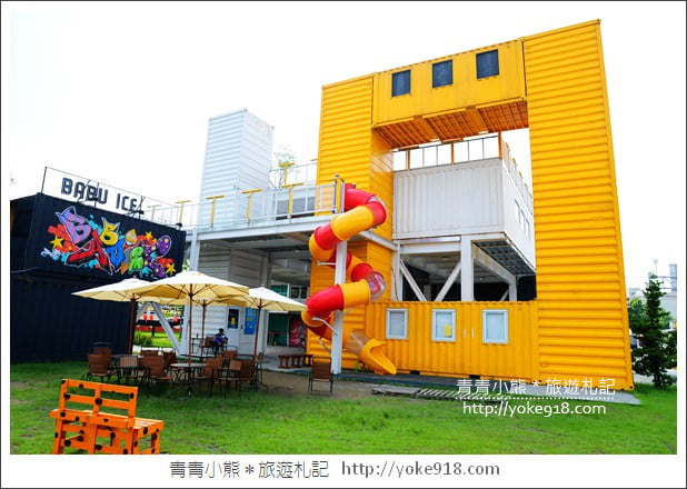 屏東景點》青創聚落．彩虹貨櫃屋市集~彩虹步道拍照去 @青青小熊＊旅遊札記