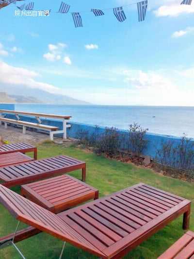屏東枋山海景咖啡廳》南方驛站小希臘．墾丁情侶約會/親子好去處(已歇業) @青青小熊＊旅遊札記