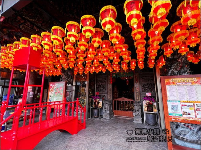 新北景點》三峽廣行宮燈節，這裡也有巨大天燈~還有粉嫩燈籠隧道 @青青小熊＊旅遊札記