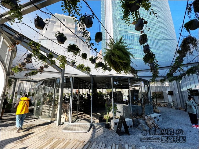 台中景點》PARK2草悟廣場．城市中的小森林，美食、市集~假日休閒新去處 @青青小熊＊旅遊札記