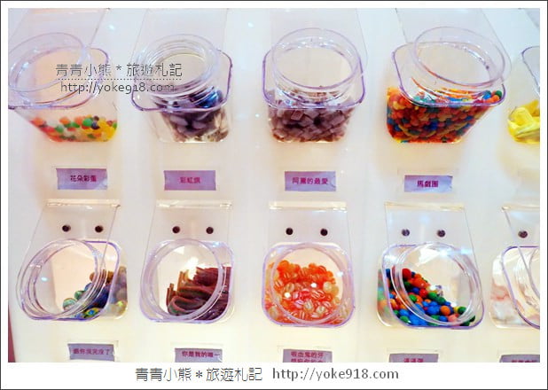 嘉義新景點》Happy Lab.糖果實驗室~糖果、扭蛋自己轉 @青青小熊＊旅遊札記