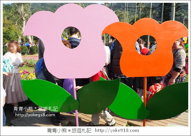 台北景點》士林官邸鬱金香展春季限定．七萬株鬱金香齊開放 @青青小熊＊旅遊札記