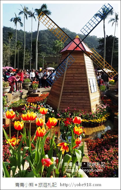 台北景點》士林官邸鬱金香展春季限定．七萬株鬱金香齊開放 @青青小熊＊旅遊札記