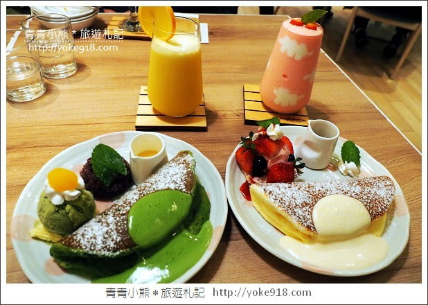 台中甜點店》Woosa屋莎鬆餅屋.甜點控必吃~像雲朵般的美味鬆餅 @青青小熊*旅遊札記 台中甜點店》Woosa屋莎鬆餅屋.甜點控必吃~像雲朵般的美味鬆餅 @青青小熊*旅遊札記