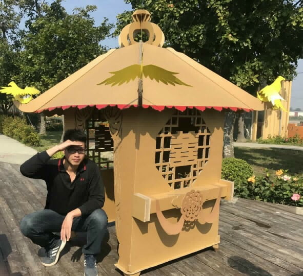 雲林旅遊》崙背悠紙生活館．化身成各種玩具的瓦楞紙~親子同遊推薦(已結束營業) @青青小熊＊旅遊札記