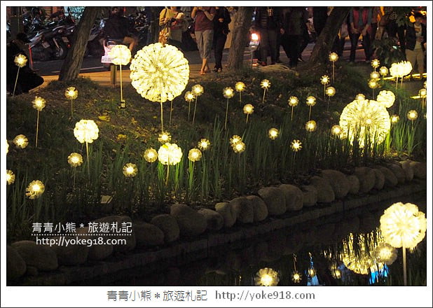 台中新景點》綠川水岸．愈夜愈美麗的新盛綠川水岸廊道~約會去 @青青小熊＊旅遊札記