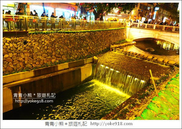 台中新景點》綠川水岸．愈夜愈美麗的新盛綠川水岸廊道~約會去 @青青小熊＊旅遊札記