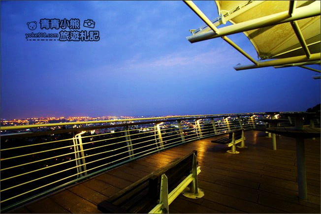 台中景點》鰲峰山觀景平臺．台中免費夜景~來賞夕陽感受浪漫 @青青小熊＊旅遊札記