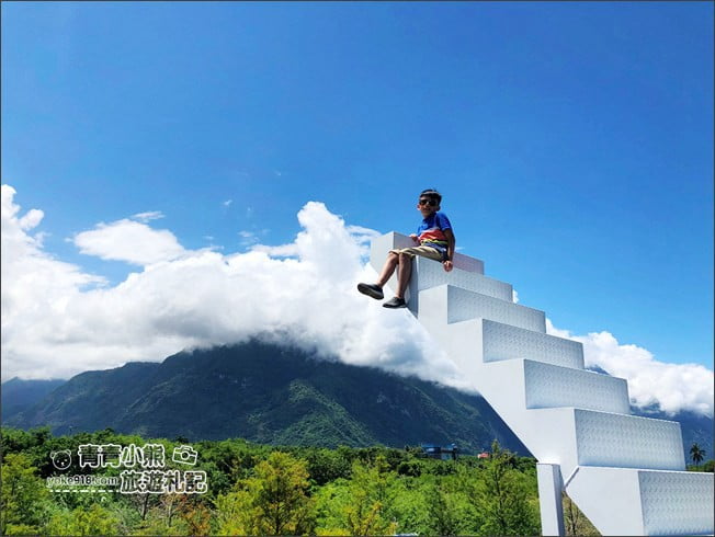 花蓮景點》Pony咖啡.天空中的漂浮夢幻天梯,還有庭園造景、小動物 @青青小熊*旅遊札記 花蓮景點》Pony咖啡.天空中的漂浮夢幻天梯,還有庭園造景、小動物 @青青小熊*旅遊札記