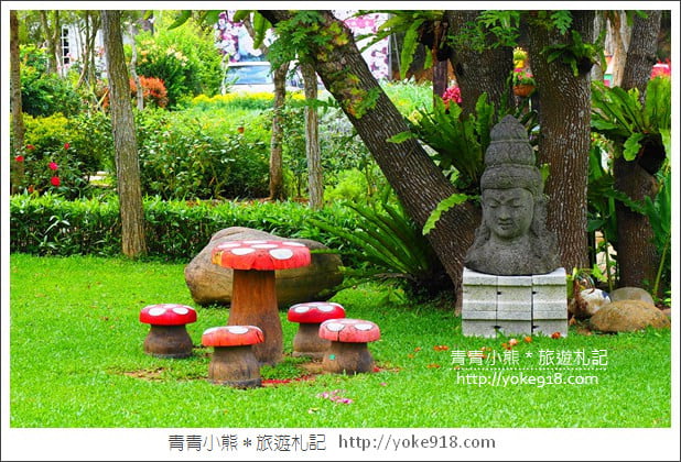 苗栗三義景點》雅聞香草植物工廠．走進凡爾賽玫瑰花園裡~超美必拍香草園 @青青小熊＊旅遊札記