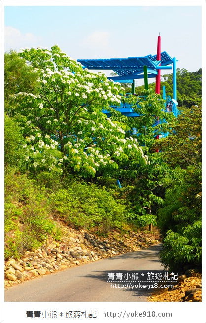 苗栗景點》九華山天空步道&天空之橋．銅鑼最迷人的自行車道賞桐花 @青青小熊＊旅遊札記