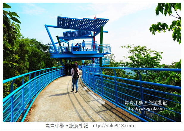 苗栗景點》九華山天空步道&天空之橋．銅鑼最迷人的自行車道賞桐花 @青青小熊＊旅遊札記