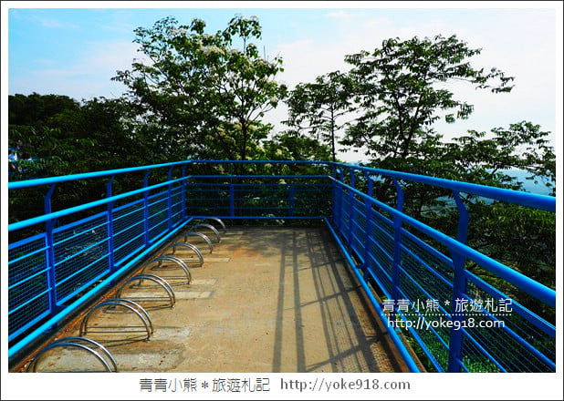 苗栗景點》九華山天空步道&天空之橋．銅鑼最迷人的自行車道賞桐花 @青青小熊＊旅遊札記