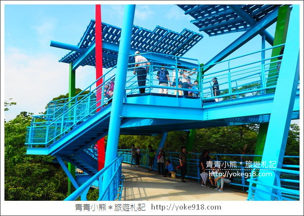 苗栗景點》九華山天空步道&天空之橋．銅鑼最迷人的自行車道賞桐花 @青青小熊＊旅遊札記