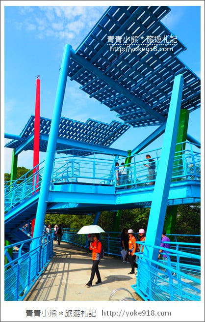 苗栗景點》九華山天空步道&天空之橋．銅鑼最迷人的自行車道賞桐花 @青青小熊＊旅遊札記
