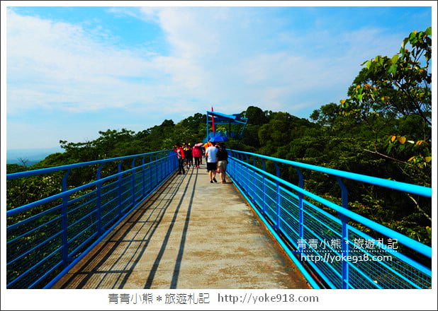 苗栗景點》九華山天空步道&天空之橋．銅鑼最迷人的自行車道賞桐花 @青青小熊＊旅遊札記