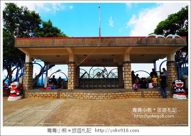 新北瑞芳景點》濂洞國小溜滑梯．超長的海洋3D彩繪溜滑梯好刺激 @青青小熊＊旅遊札記